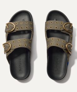 The Buckle Slide - Eyelet Safari