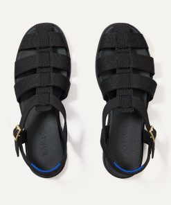 The Fisherman Sandal - Black