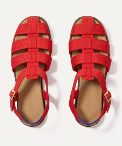The Fisherman Sandal - Scarlet