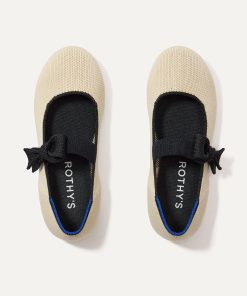 The Kids Tux Bow Mary Jane - Ivory