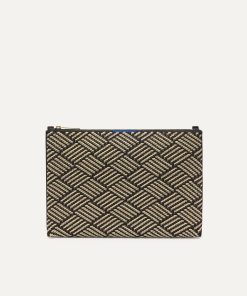 The Convertible Clutch - Polar Zig Zag